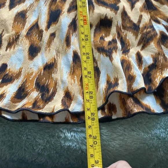 Animal Print Mini spaghetti Strap Dress - Picture 5 of 6